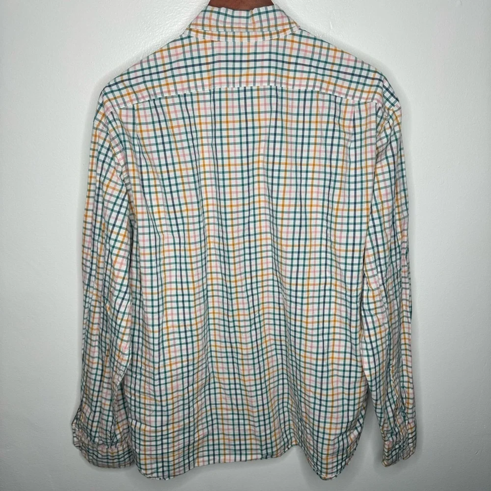 J.‎ Crew Slim Untucked Cotton/Elastane Long Sleeve Button Down Shirt Size XXL